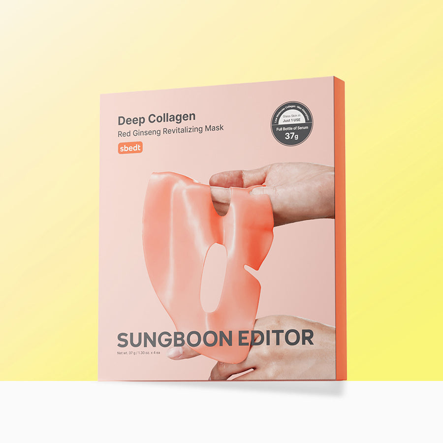 ソンブンエディター Deep Collagen シート マスク 4 pcs