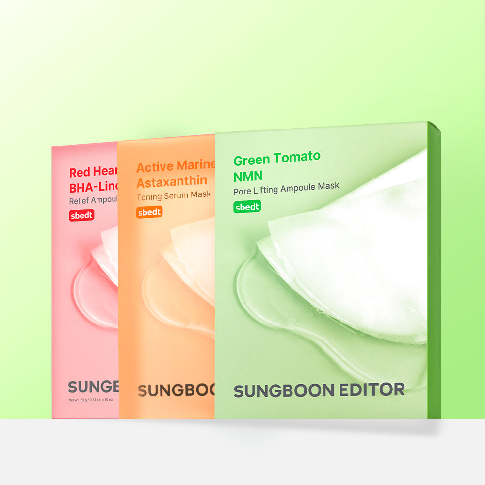 SUNGBOON EDITOR Sheet mask 30 pcs