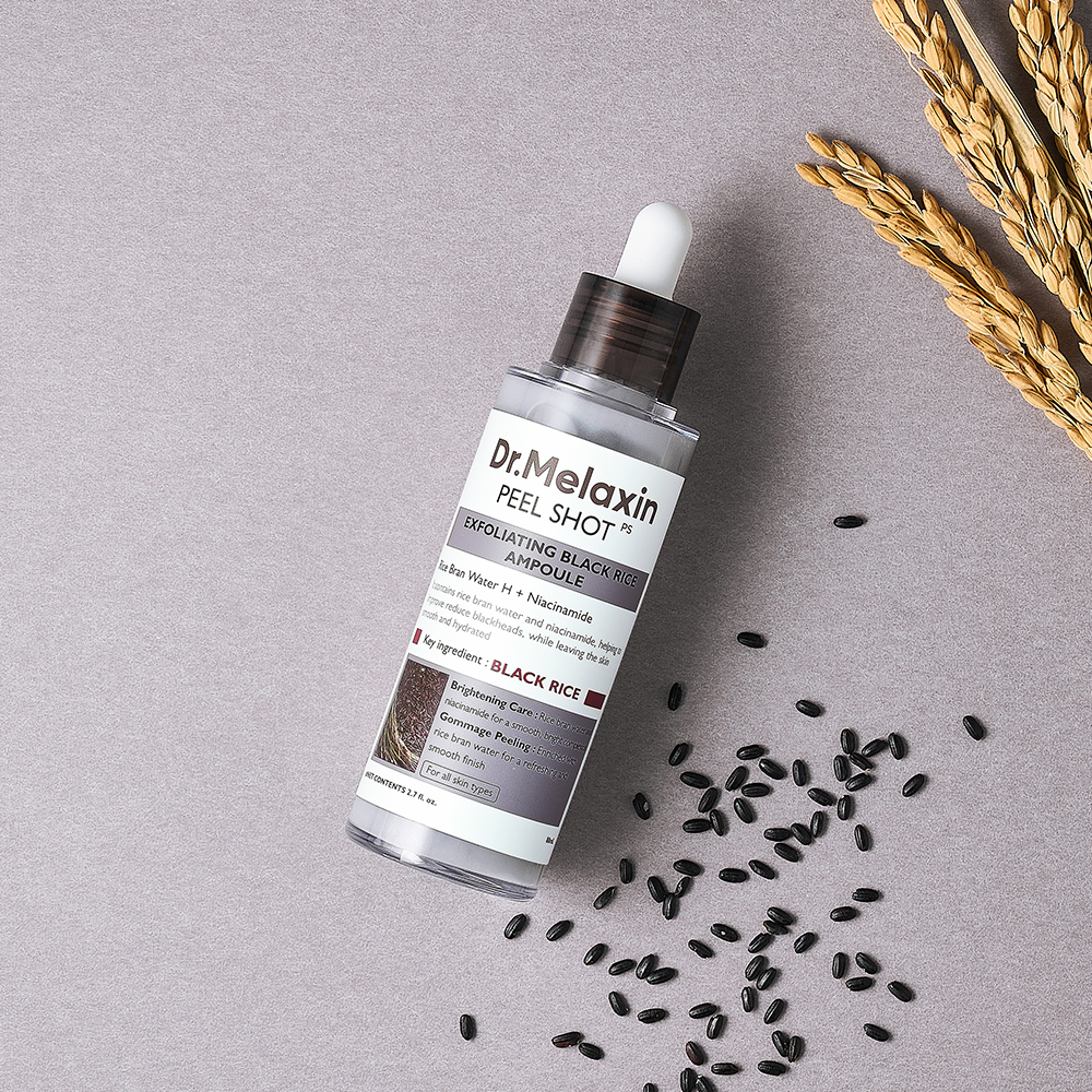 DR.MELAXIN Peel Shot Gommage Black Rice Ampoule - Korean exfoliator, view 2