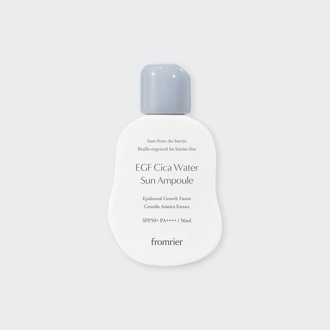 FROMRIER Vegan EGF Cica Water Sun Ampoule - Korean sunscreen