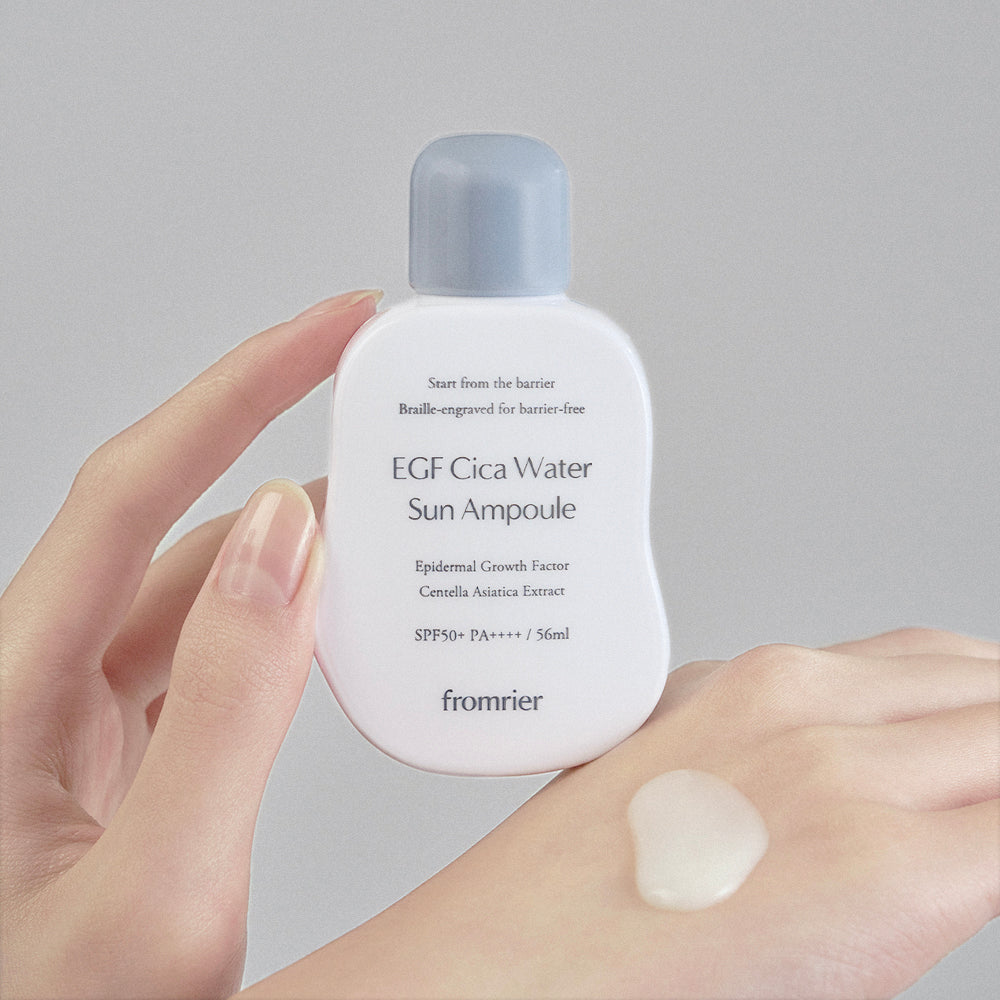 FROMRIER Vegan EGF Cica Water Sun Ampoule - Korean sunscreen, view 2
