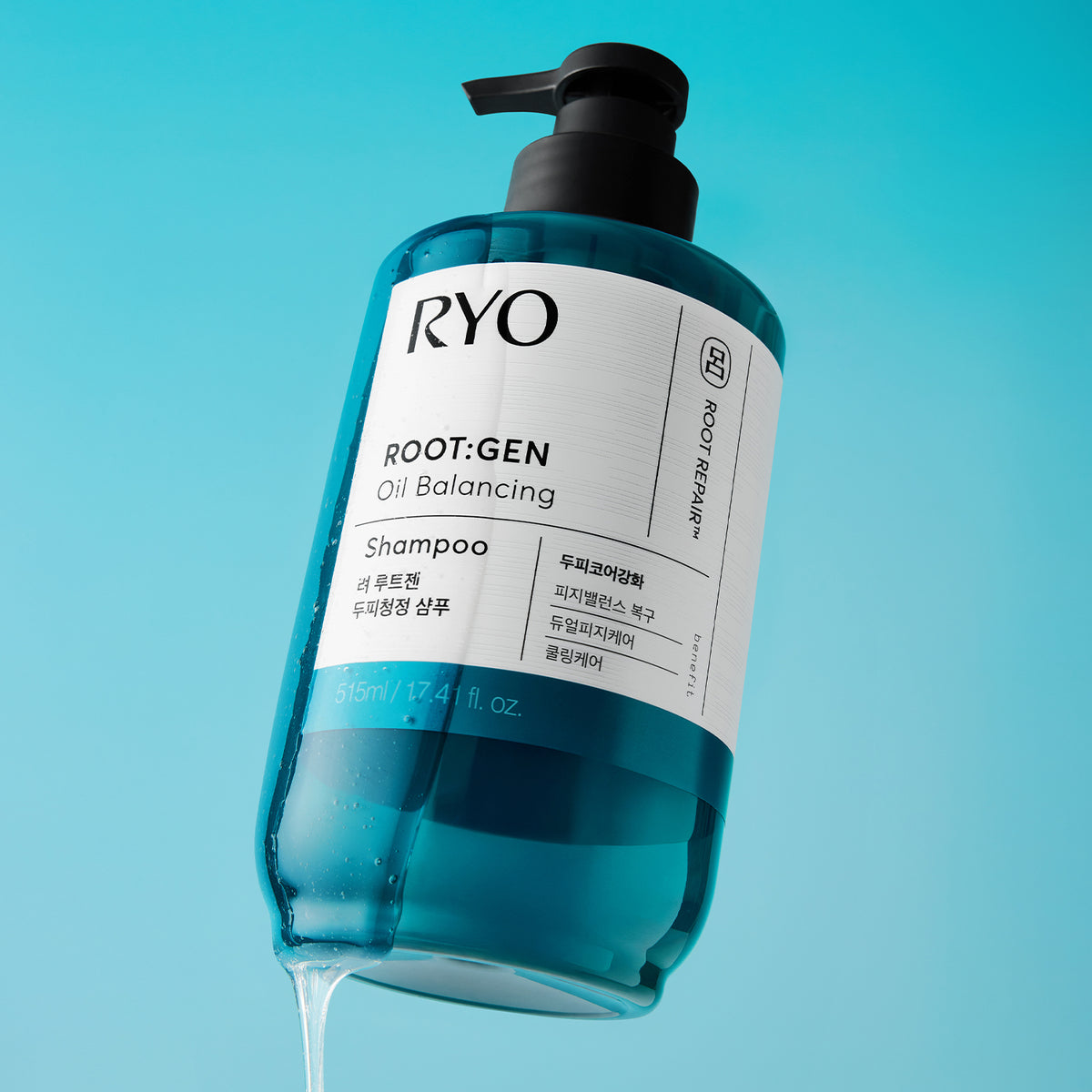 RYO Root:Gen Scalp Core Cooling Shampoo - Korean shampoo, view 2