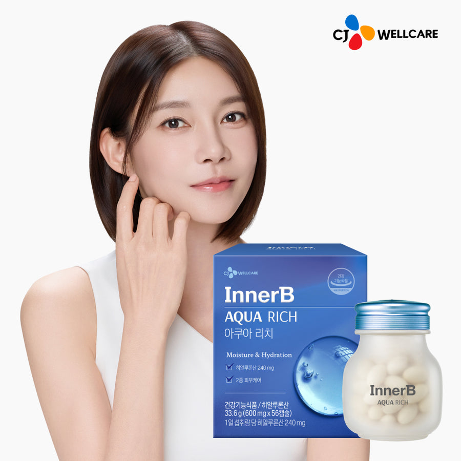 INNERB CJ INNERB Aqua Rich Edible Hyaluronic Acid Elastin 56 capsules
