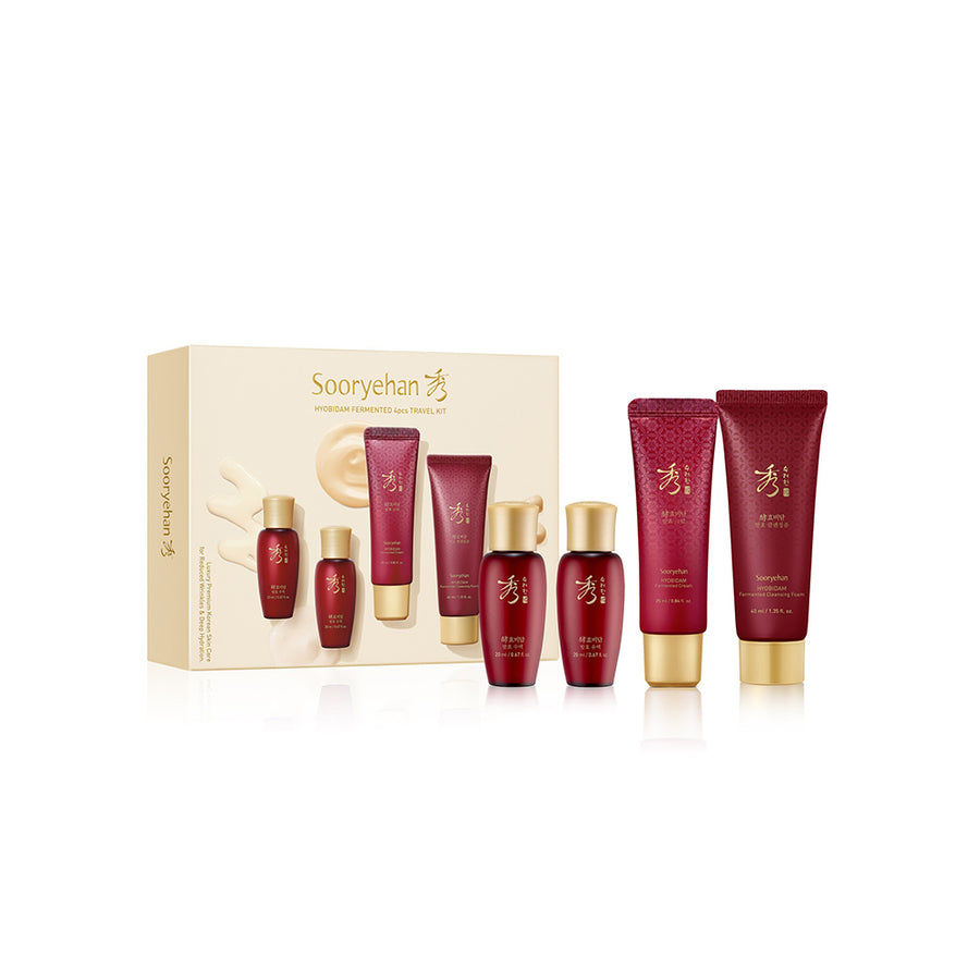 SOORYEHAN Hyobidam Fermented 4-Piece Travel Kit