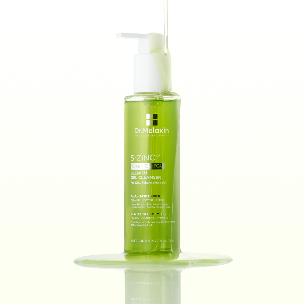 DR.MELAXIN S-Zinc Blemish Gel Cleanser - Korean cleanser