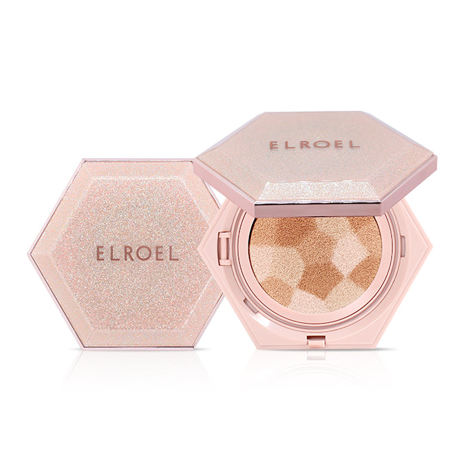ELROEL Blending Compact Cushion Pink - Korean cushion foundation, view 2