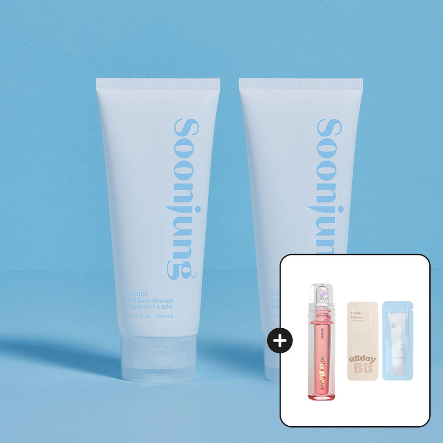エチュード スンジョン マイルドアシディック 5.5 クレンザー + ティント メイン 150ml
