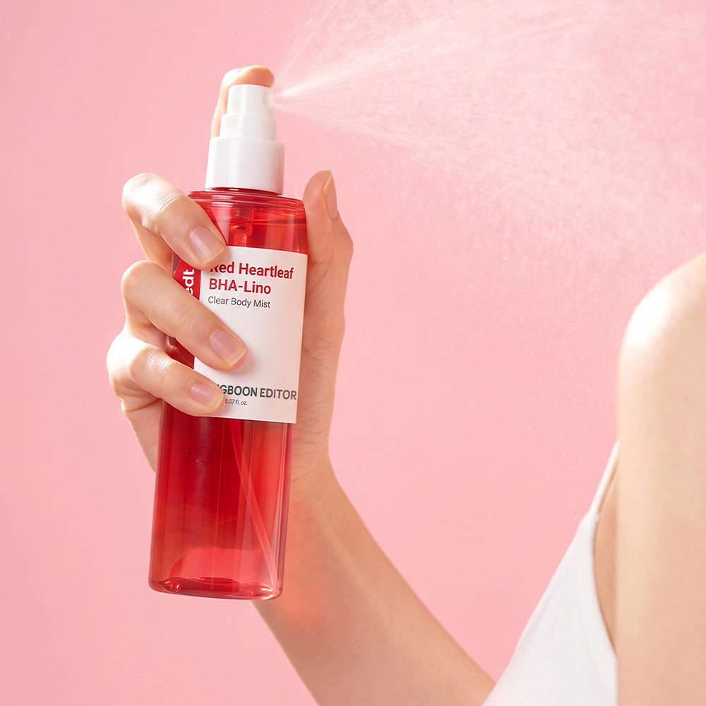 SUNGBOON EDITOR Red Houttuynia BHA Body mist 150ml