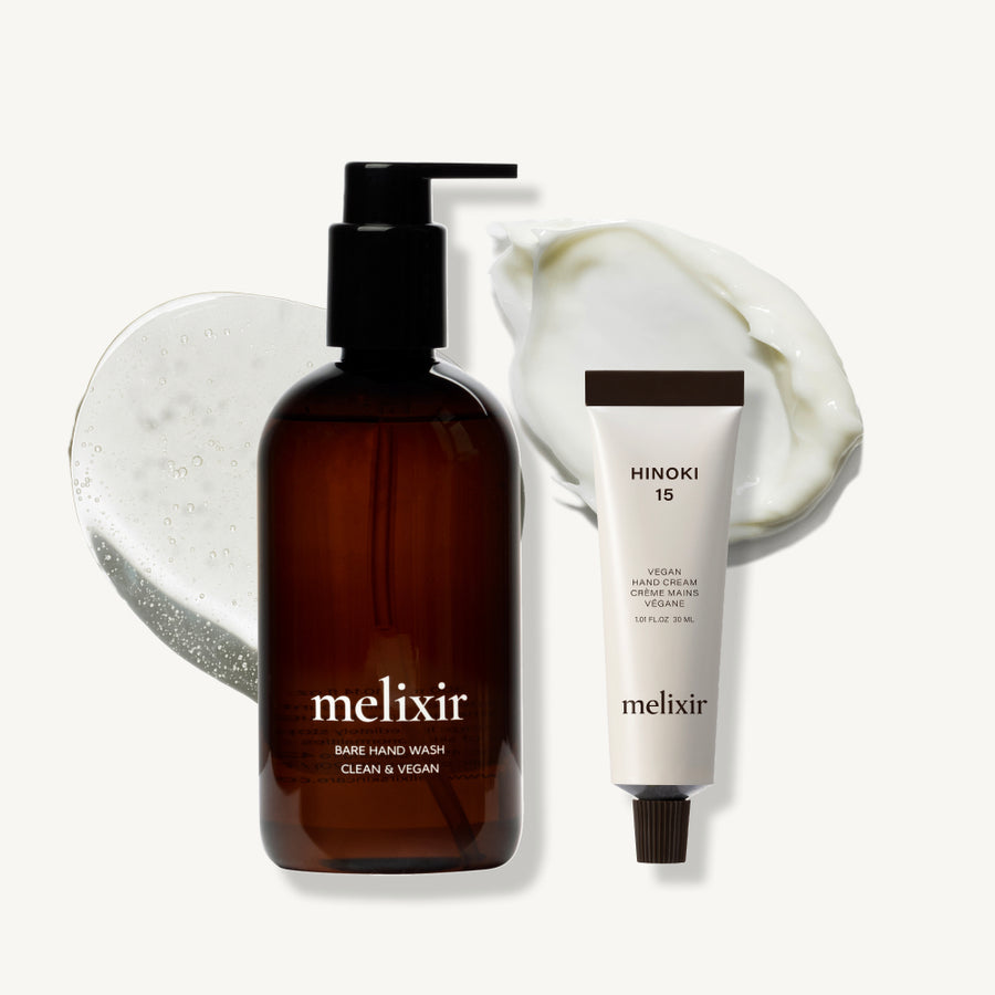 MELIXIR ヴィーガン ハンドクリーム ＆ ハンドウォッシュ セット