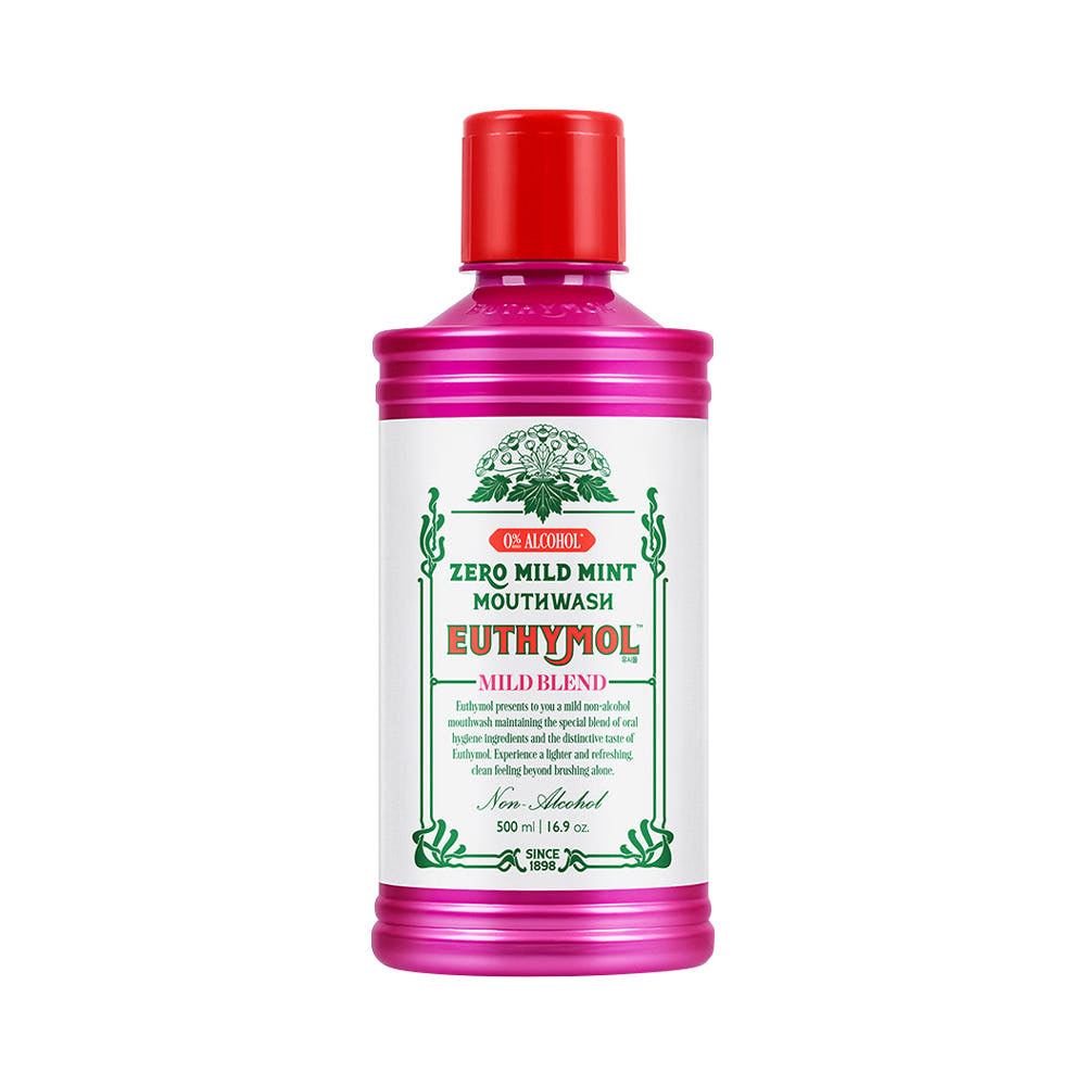 EUTHYMOL Zero Mild Mint Mouthwash - Korean mouthwash