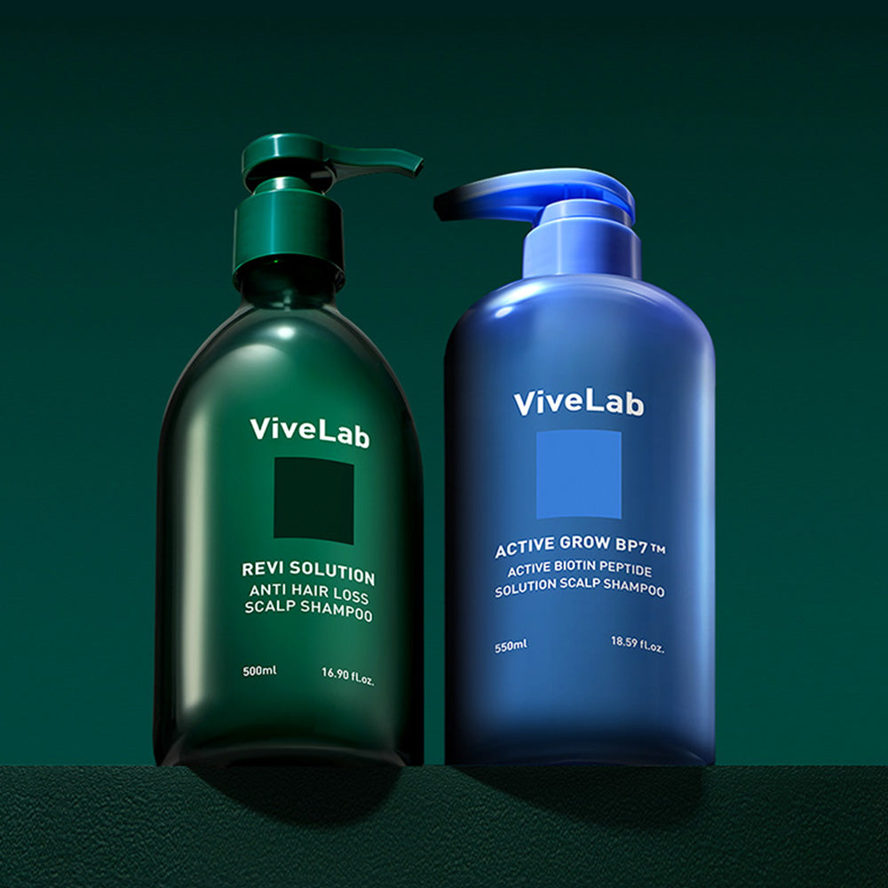 VIVELAB Active Biotin Peptide & Revi Solution Shampoo Set - Korean hair care set, view 2