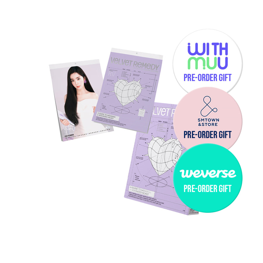 Red Velvet 2027 Season's Greetings + Wall Calendar SET — Red Velvet
