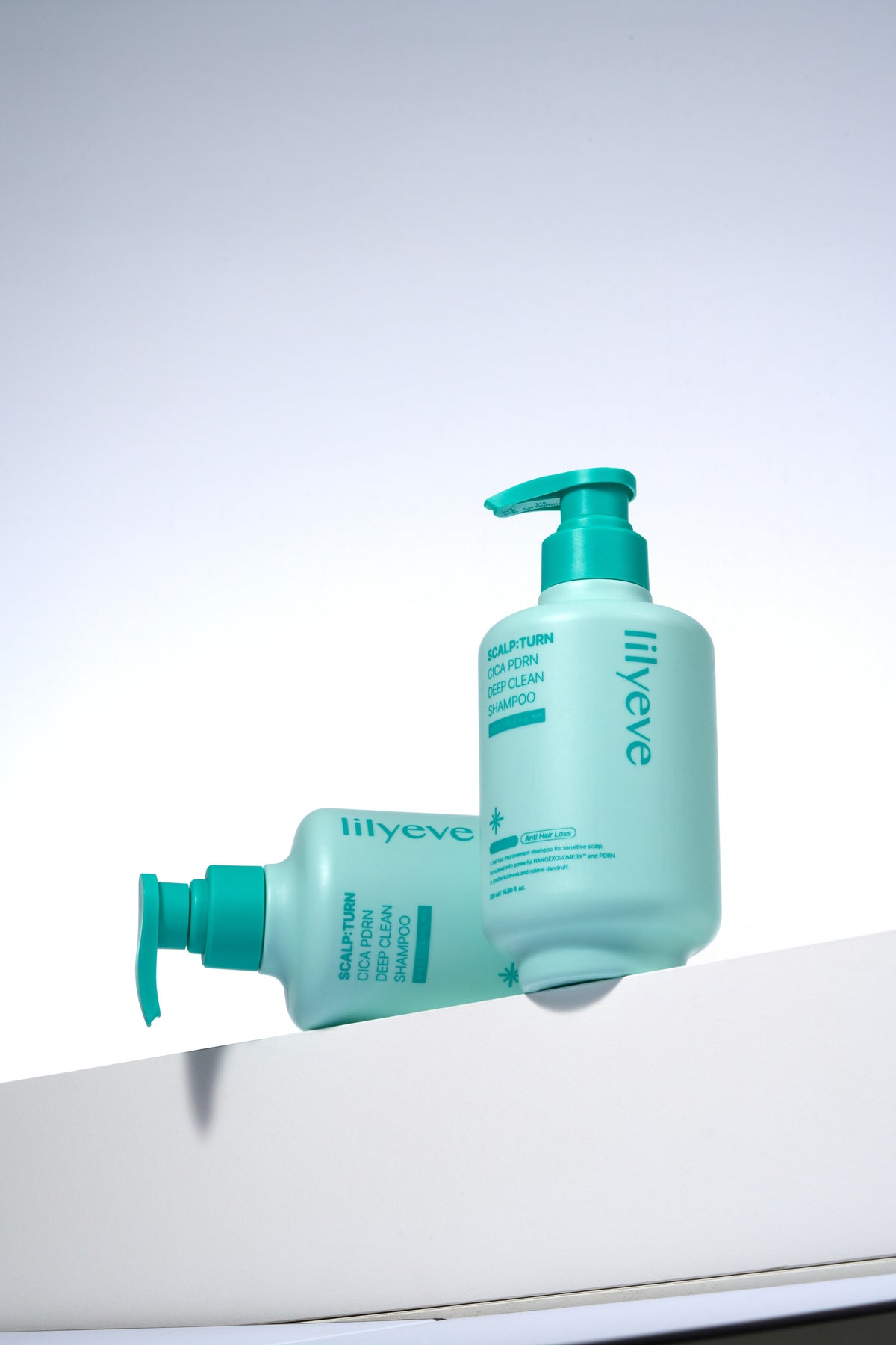 LILYEVE Scalpturn Cica PDRN Deep Clean Cooling Shampoo - Korean shampoo, view 2