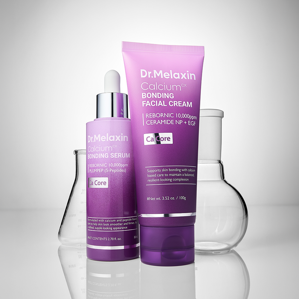 DR.MELAXIN Calcium Bonding Serum & Facial Cream Set (Set of 2) - Korean skincare set, view 2