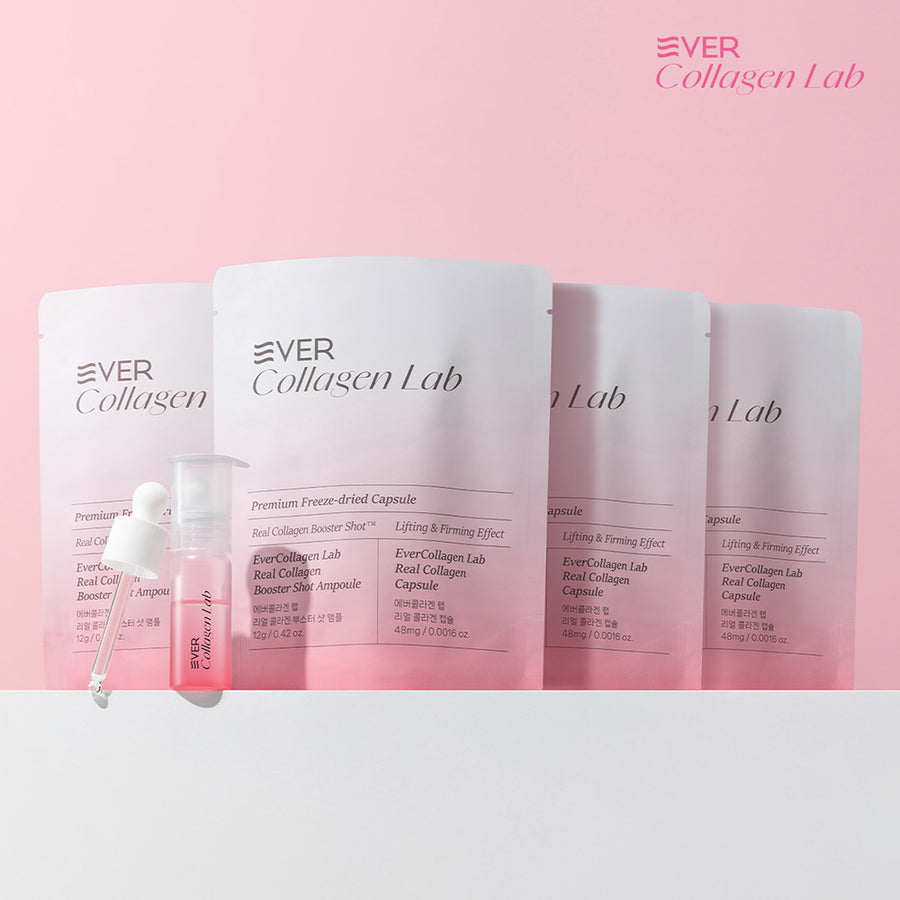 NEWTREE NUTRI EVER COLLAGEN Booster Shot Ampoule GPH 100 HA PDRN 4 Bottles