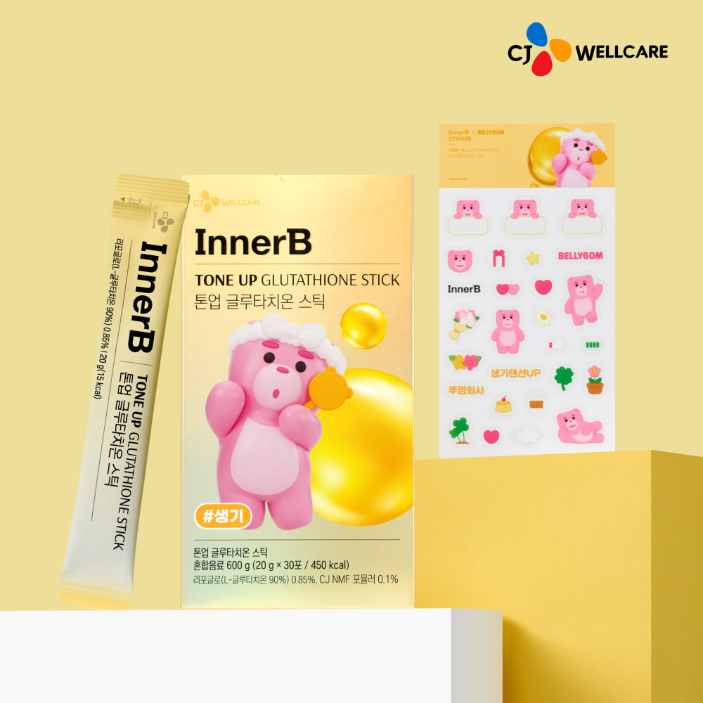 INNERB CJ INNERB Bellygom Edition Tone-Up Glutathione Stick 30 sticks
