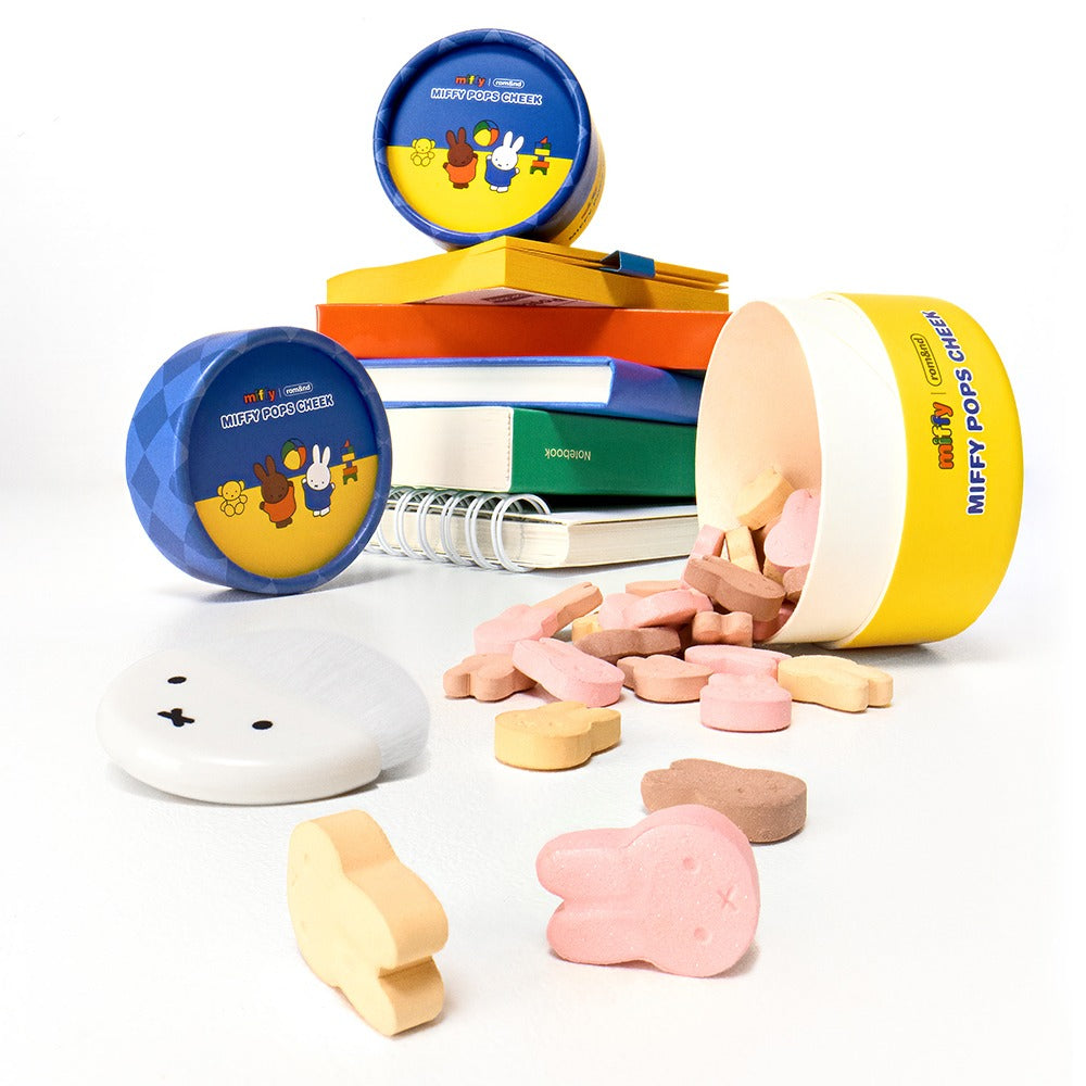 【新品未開封】rom&nd × miffy｜韓国限定コラボコスメ 化粧品5点 ROM&ND x Miffy Pops Cheek | Koolseoul – Kool Seoul