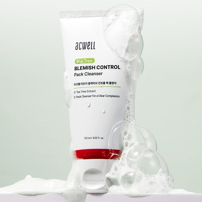 ACWELL Tea Tree Blemish Control Pack Cleanser 120ml
