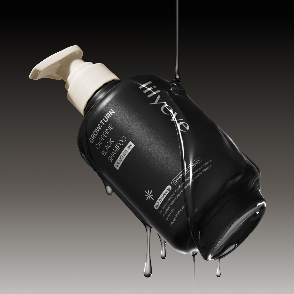 LILYEVE Growturn Caffeine Black Shampoo - Korean shampoo, view 2