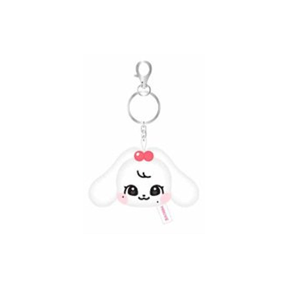 Cherry Mini Face Plush Keyring — IVE