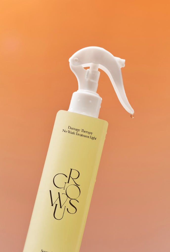 GROWUS Damage Therapy No-Wash Treatment Light Sunset Beach - Korean leave-in treatment, view 2