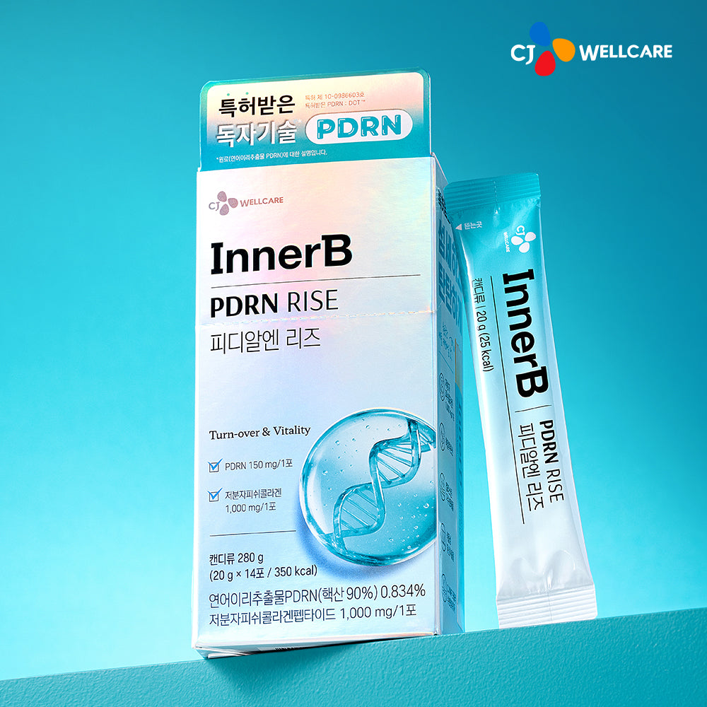 INNERB CJ INNERB Edible PDRN Riz Stick Jelly Low-Molecular Collagen Hyaluronic Mucin 14 stick jellies