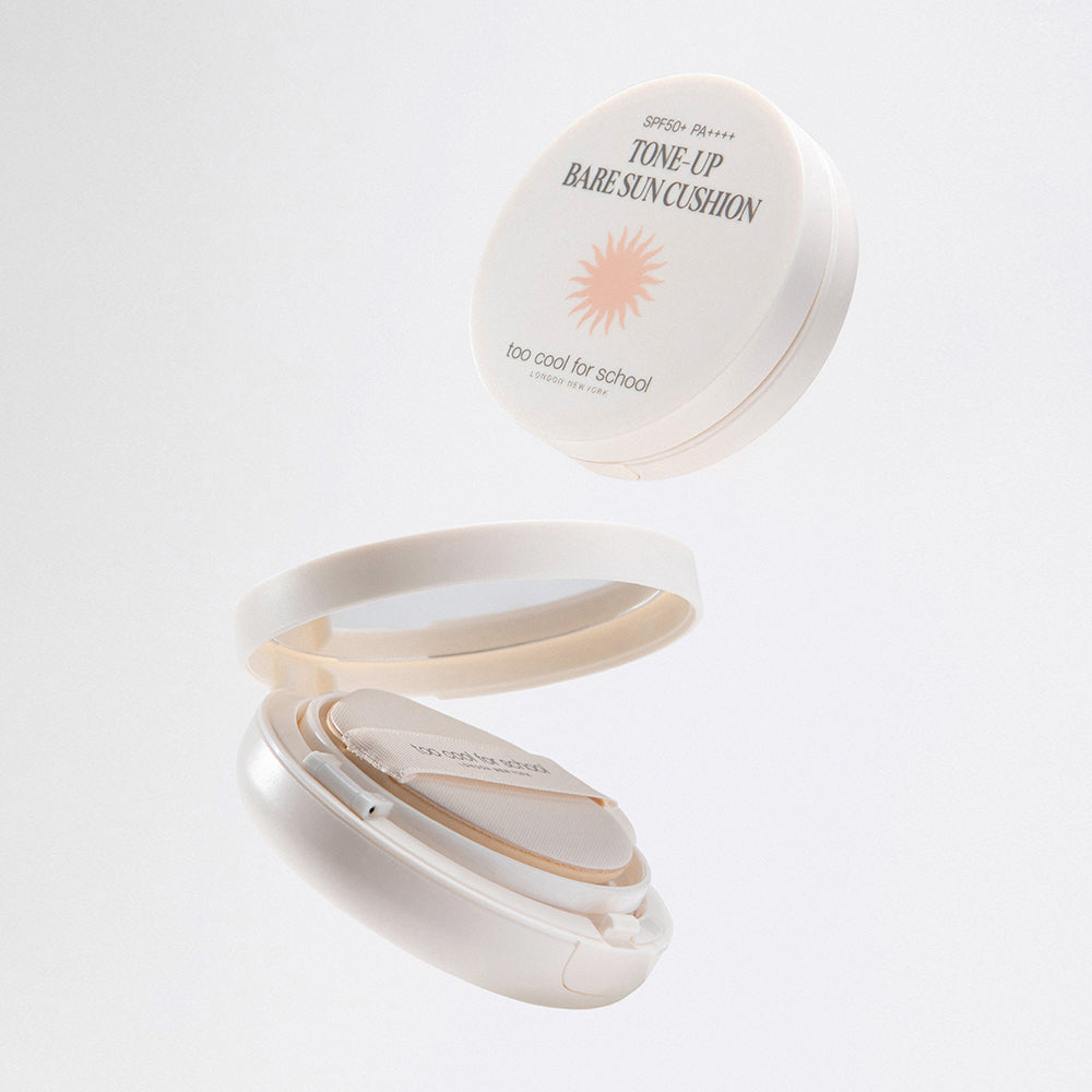 TOO COOL FOR SCHOOL Tone Up Bare Sun Cushion 15g (2 Pack)