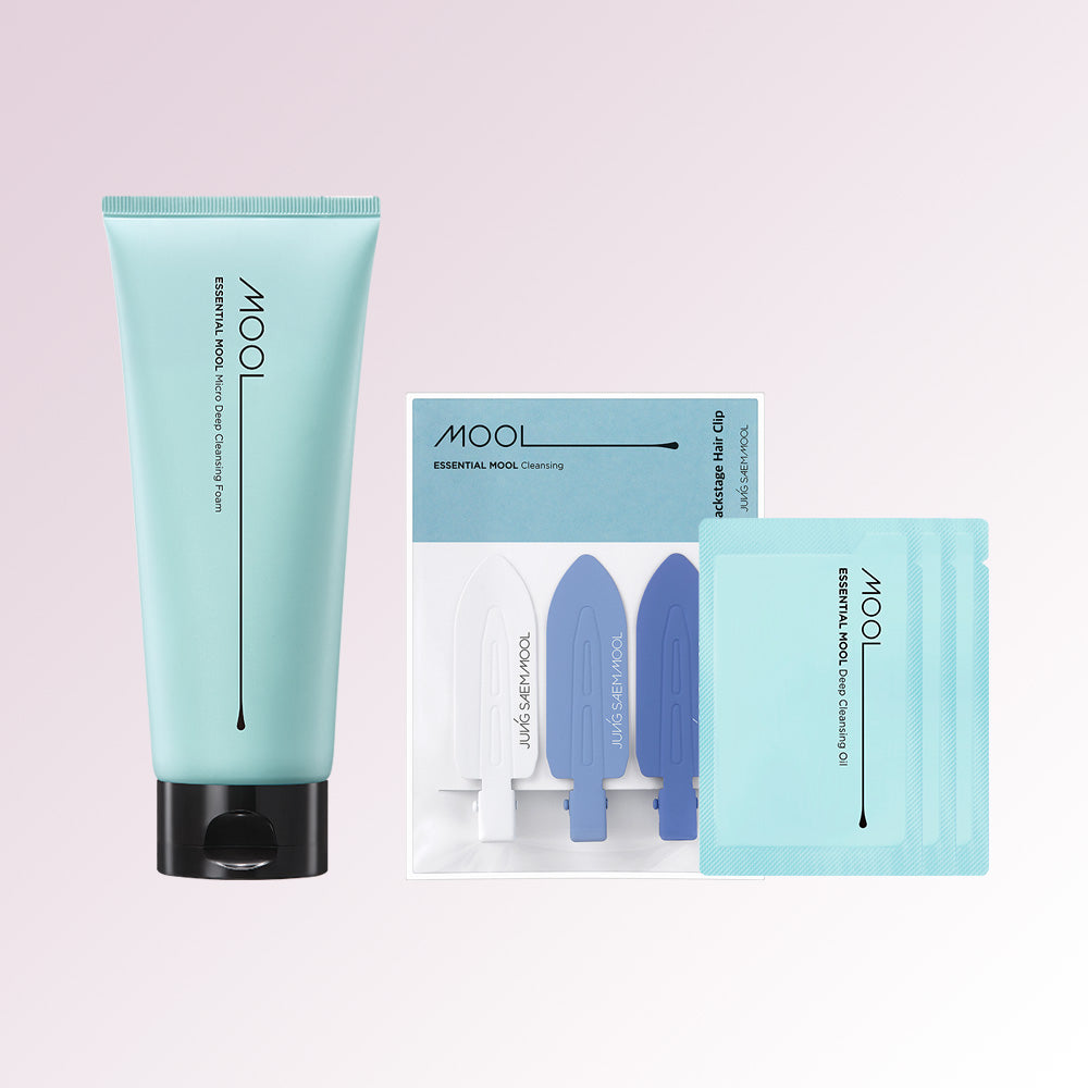 JUNG SAEM MOOL Essential Mool Micro Deep Cleansing Foam - Korean cleansing foam