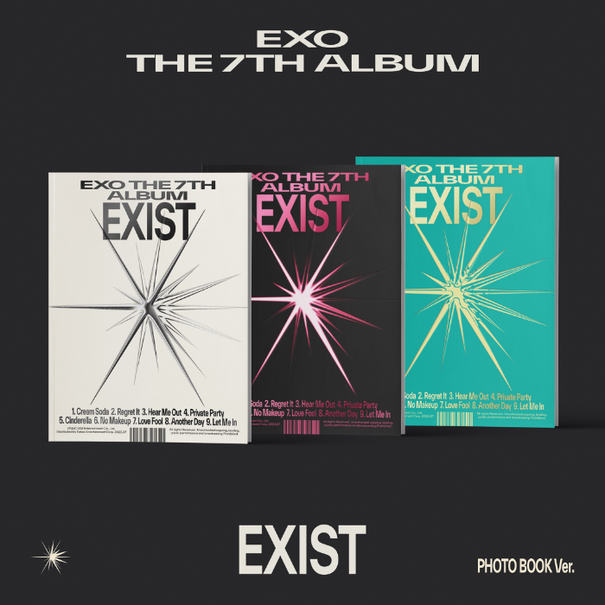 EXO 7th Album Exist (Photo Book Ver./ Random Ver.) available on Koolseoul.com, your Korean Eshop from Seoul !