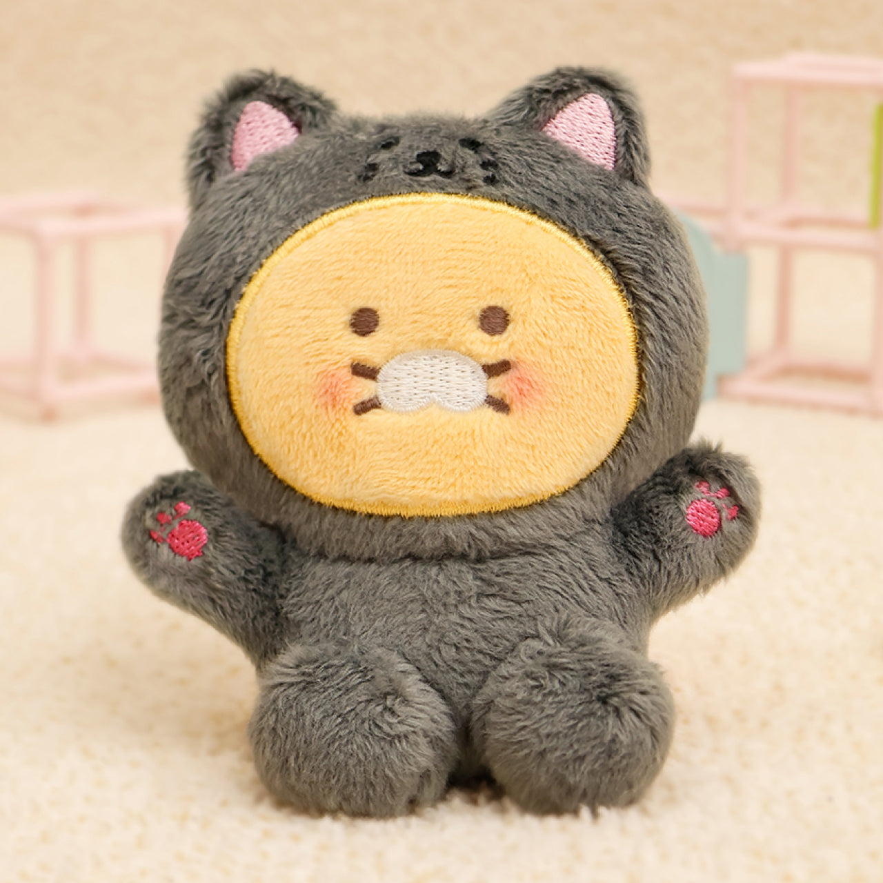 Chunsik Black Phone Accessory - Korean kawaii Kakao Friends | Koolseoul