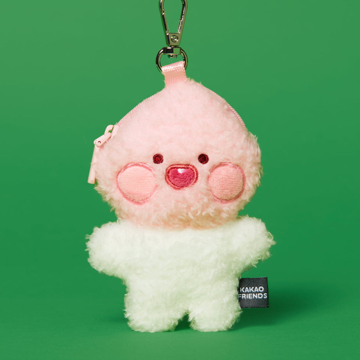 Plush Little Apeach Car Accessory - Korean kawaii Kakao Friends | Koolseoul