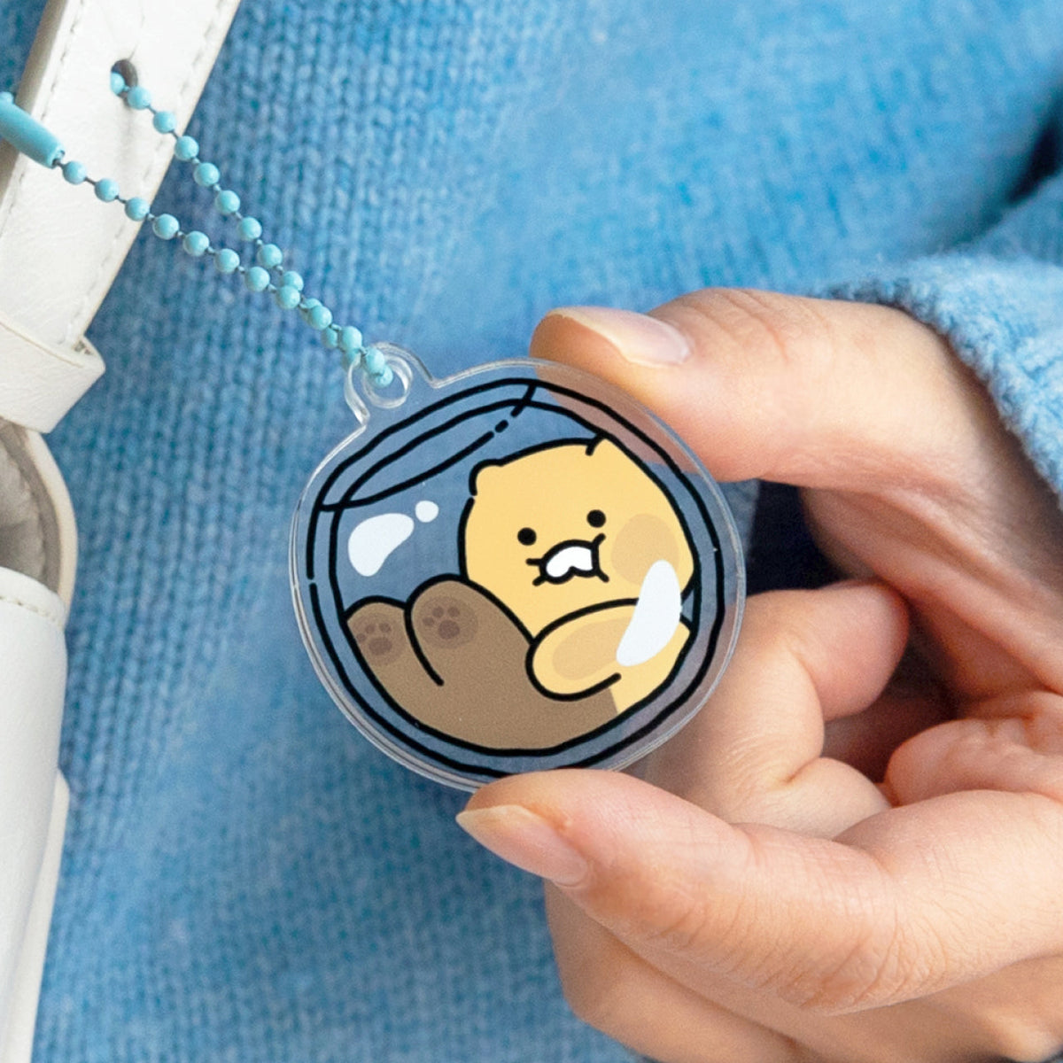 Chunsik Acrylic Keychain - Authentic Kakao Friends from Korea | Koolseoul