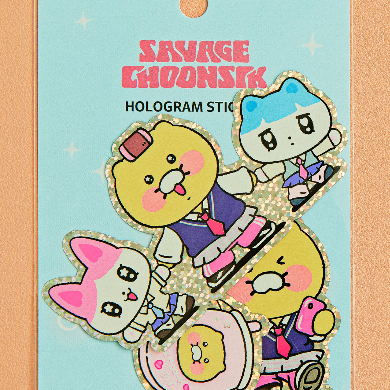 Sticker(Blue) Friends - Korean kawaii Kakao Friends | Koolseoul