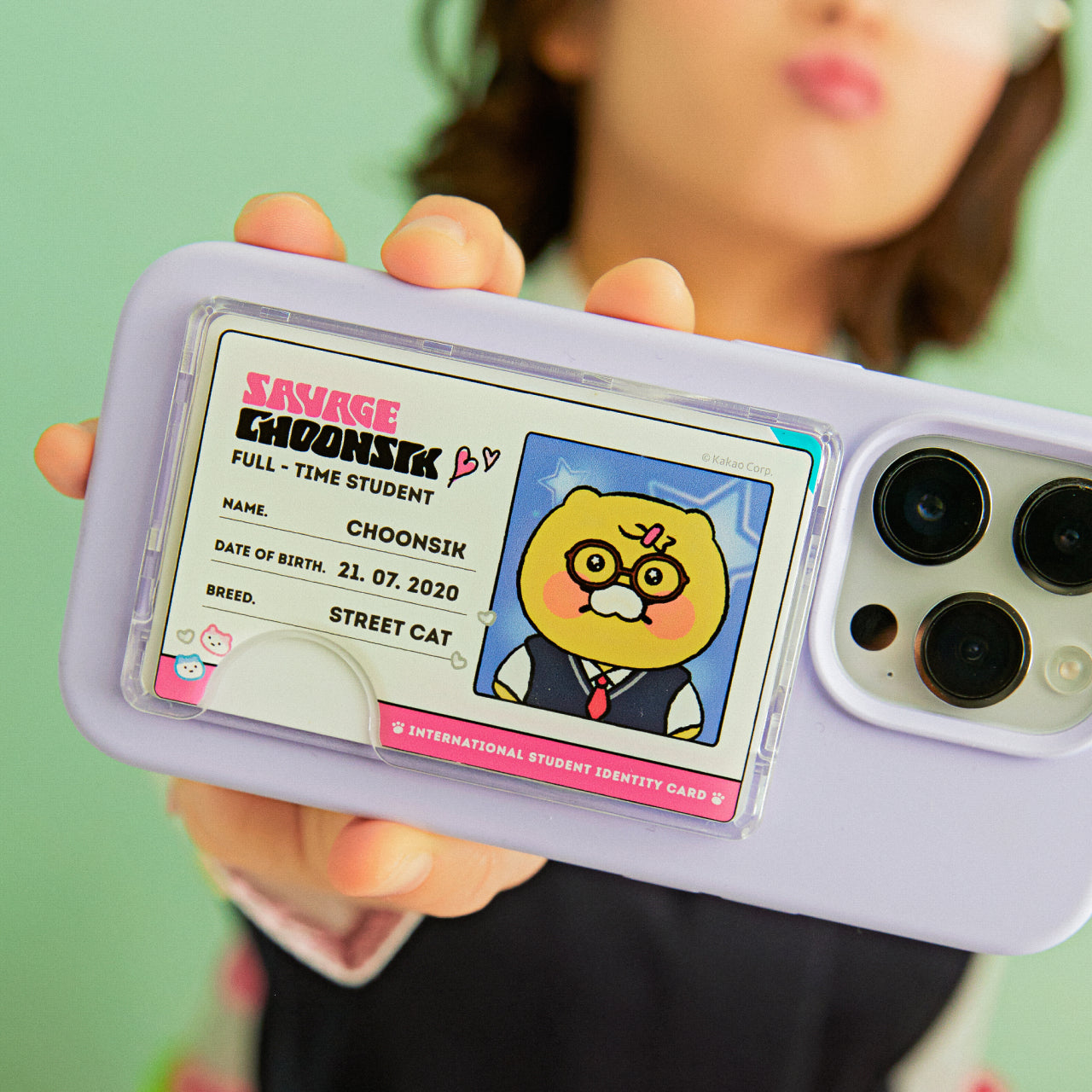 Card Chunsik Coque Telephone - Korean kawaii Kakao Friends | Koolseoul