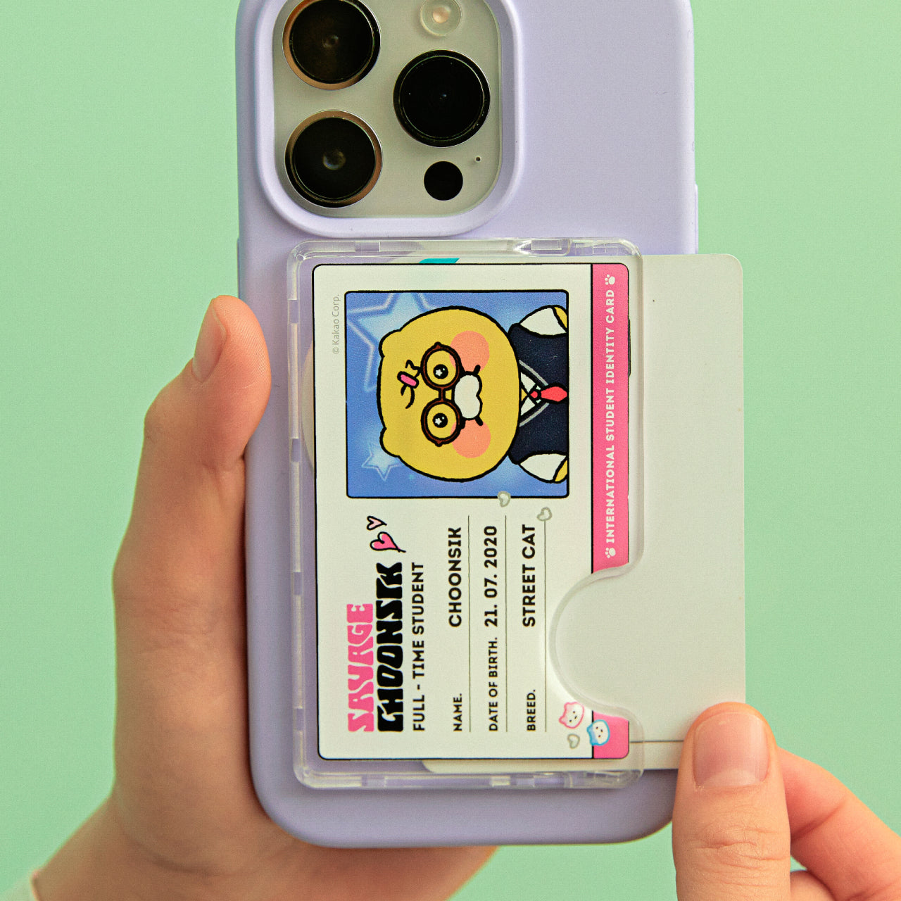 Card Chunsik Coque Telephone - Korean kawaii Kakao Friends | Koolseoul