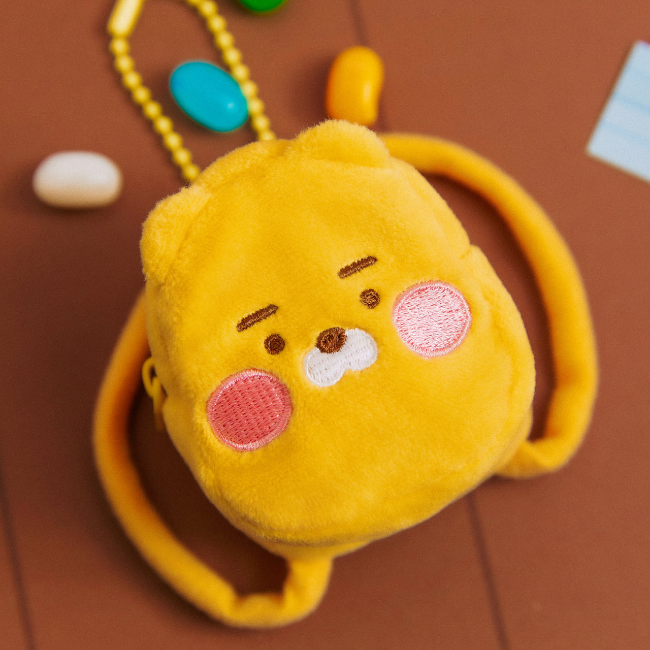 (OOTD) Plush Ryan Backpack - Authentic Kakao Friends from Korea | Koolseoul