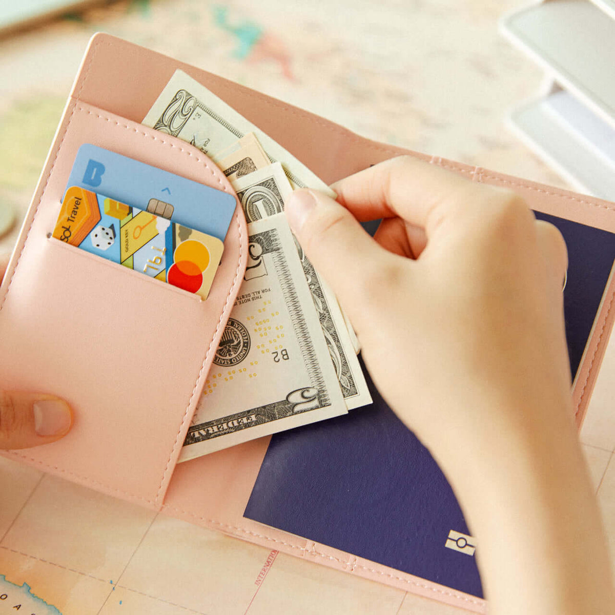 Kakao Friends Little Apeach Passport Case