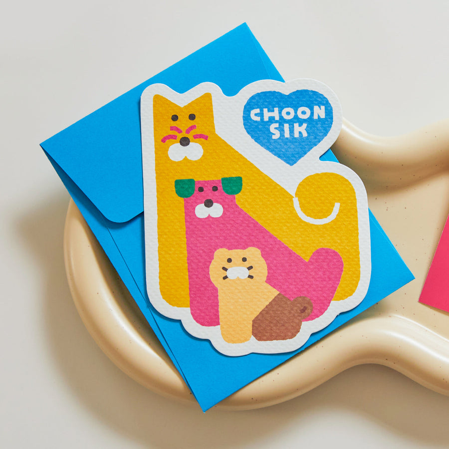 Kakao Friends - Xfriends Card Chunsik