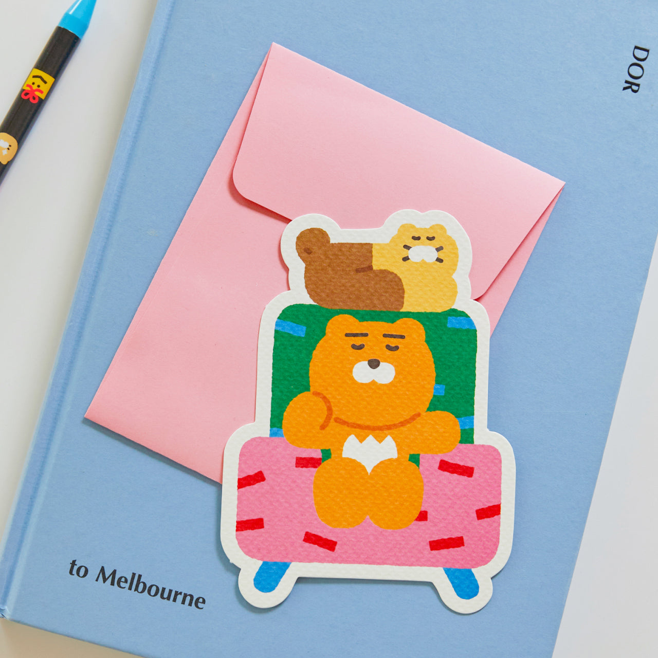 XFriends Card Ryan&Chunsik - Official Kakao Friends merchandise | Koolseoul