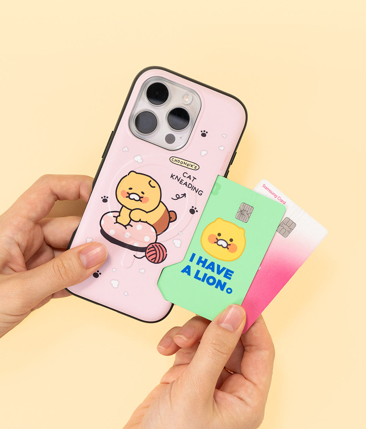 Card Chunsik Plastique Coque Telephone - Official Kakao Friends merchandise | Koolseoul
