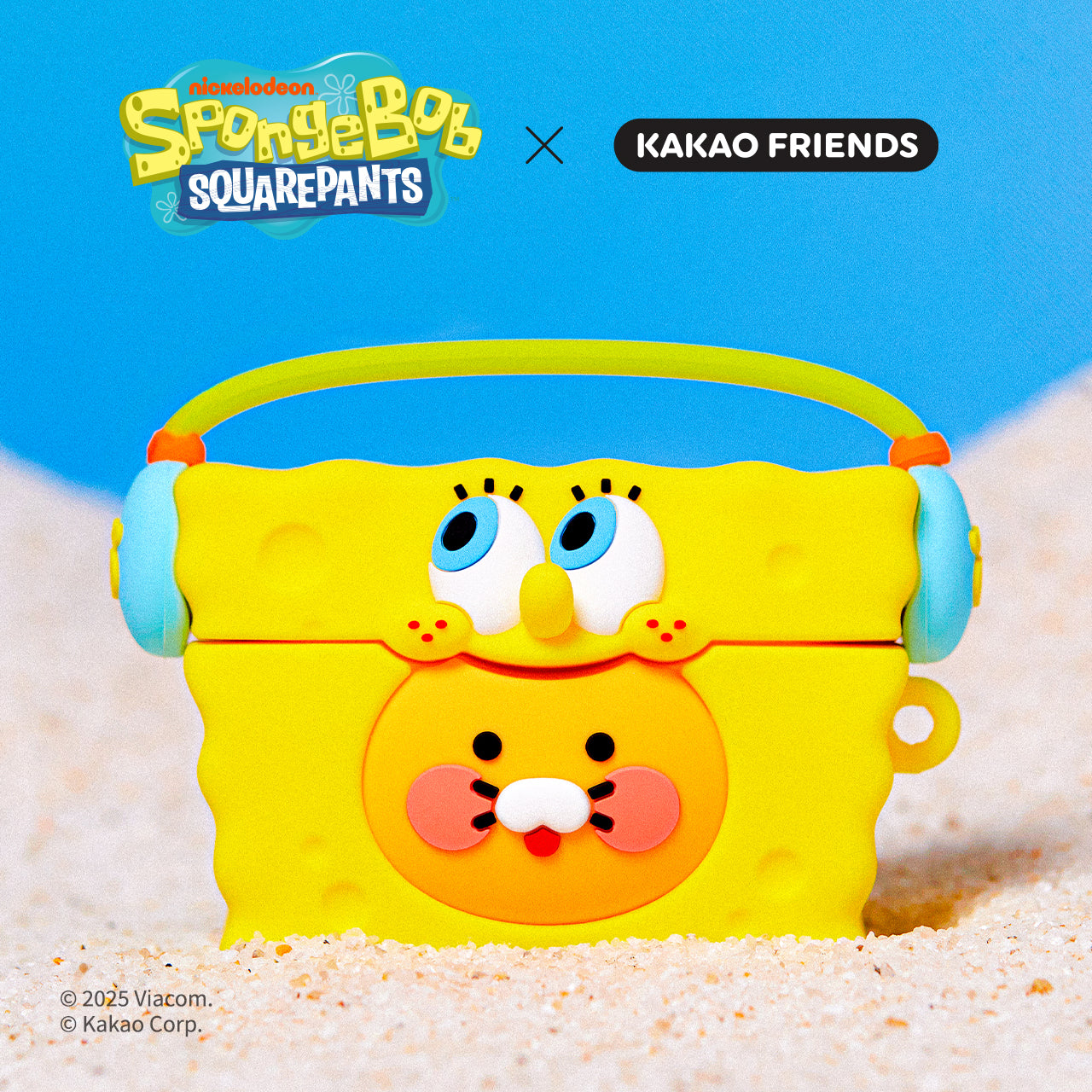 SpongeBobXFriends 2 SpongeBob Chunsik Phone Accessory - Official Kakao Friends merchandise | Koolseoul
