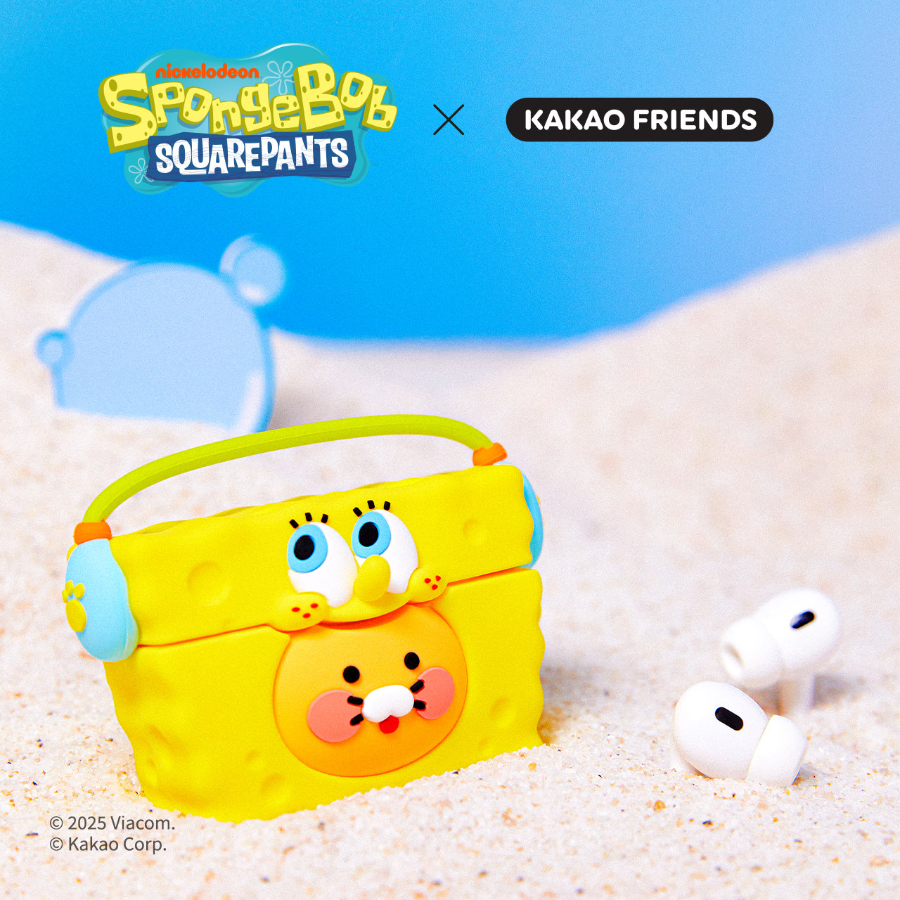 SpongeBobXFriends 2 SpongeBob Chunsik Phone Accessory - Authentic Kakao Friends from Korea | Koolseoul