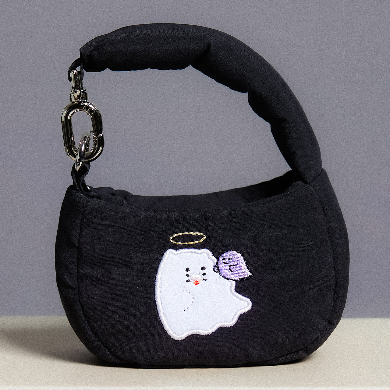 Black Chunsik Tote Bag - Authentic Kakao Friends from Korea | Koolseoul