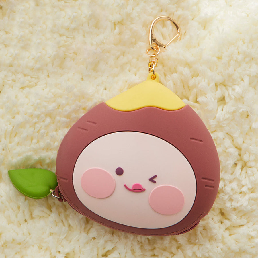 Kakao Friends - Siliconeportefeuille Apeach Coin Purse