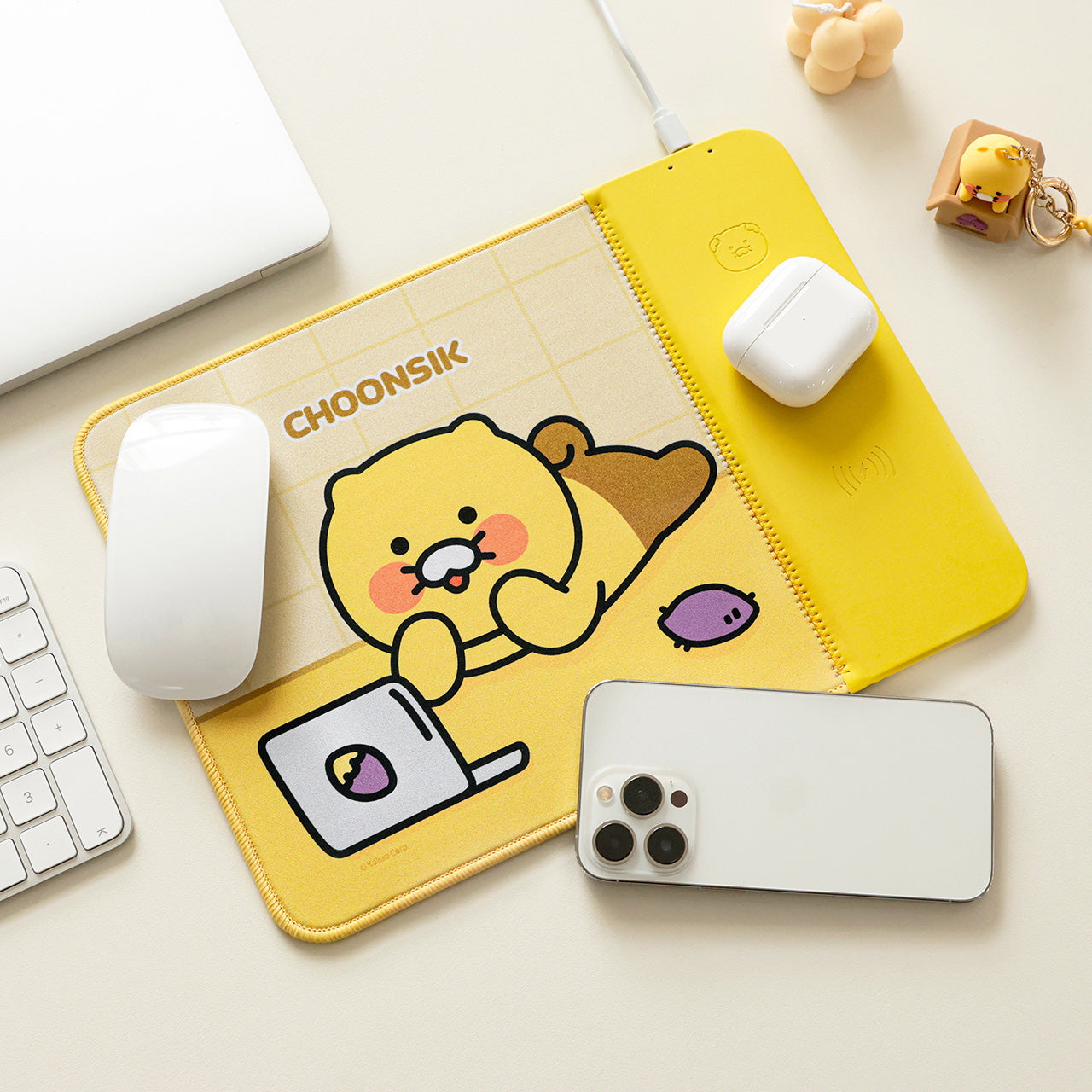 Mouse Pad Yellow - Korean kawaii Kakao Friends | Koolseoul