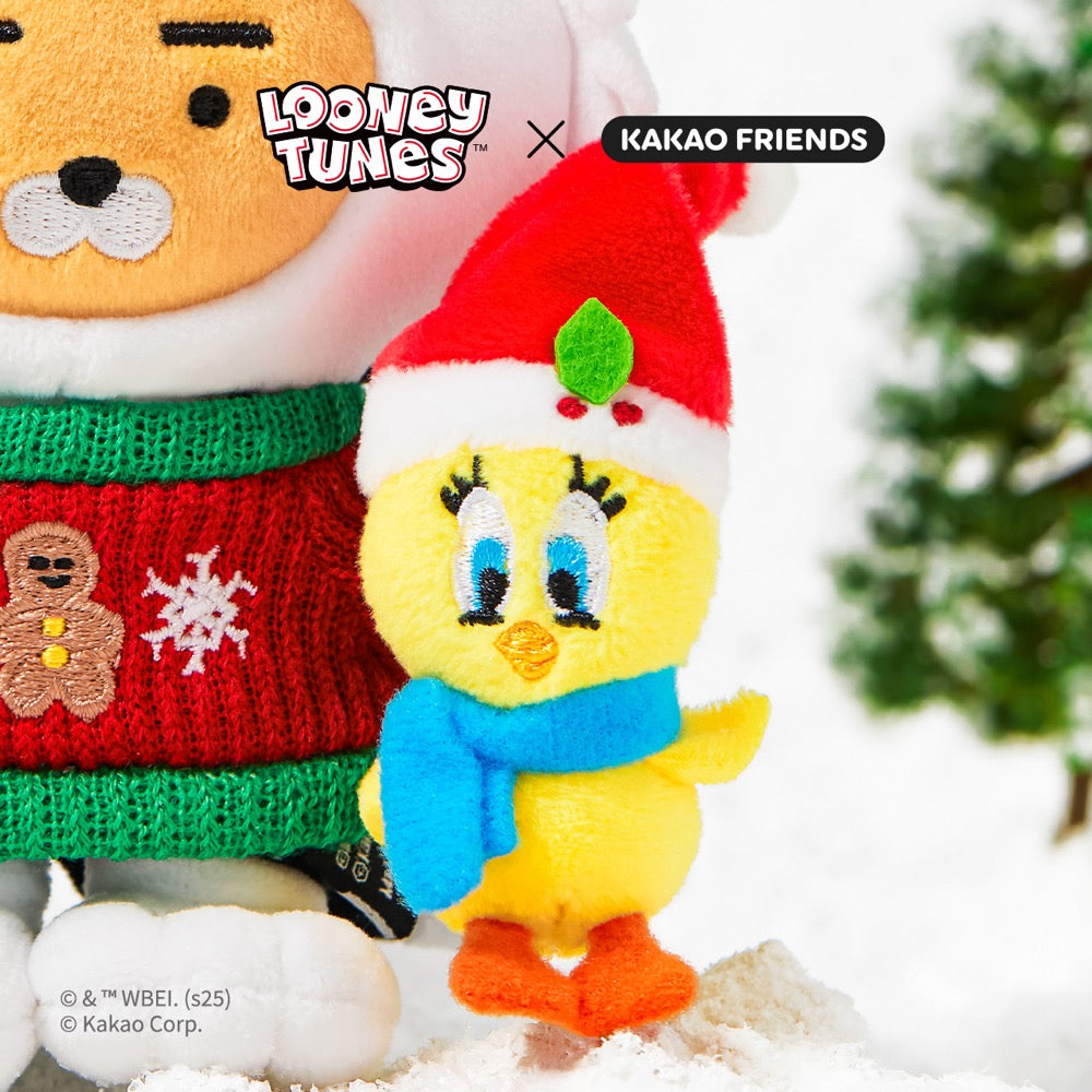 X Friends Keychain Plush Ryan - Authentic Kakao Friends from Korea | Koolseoul
