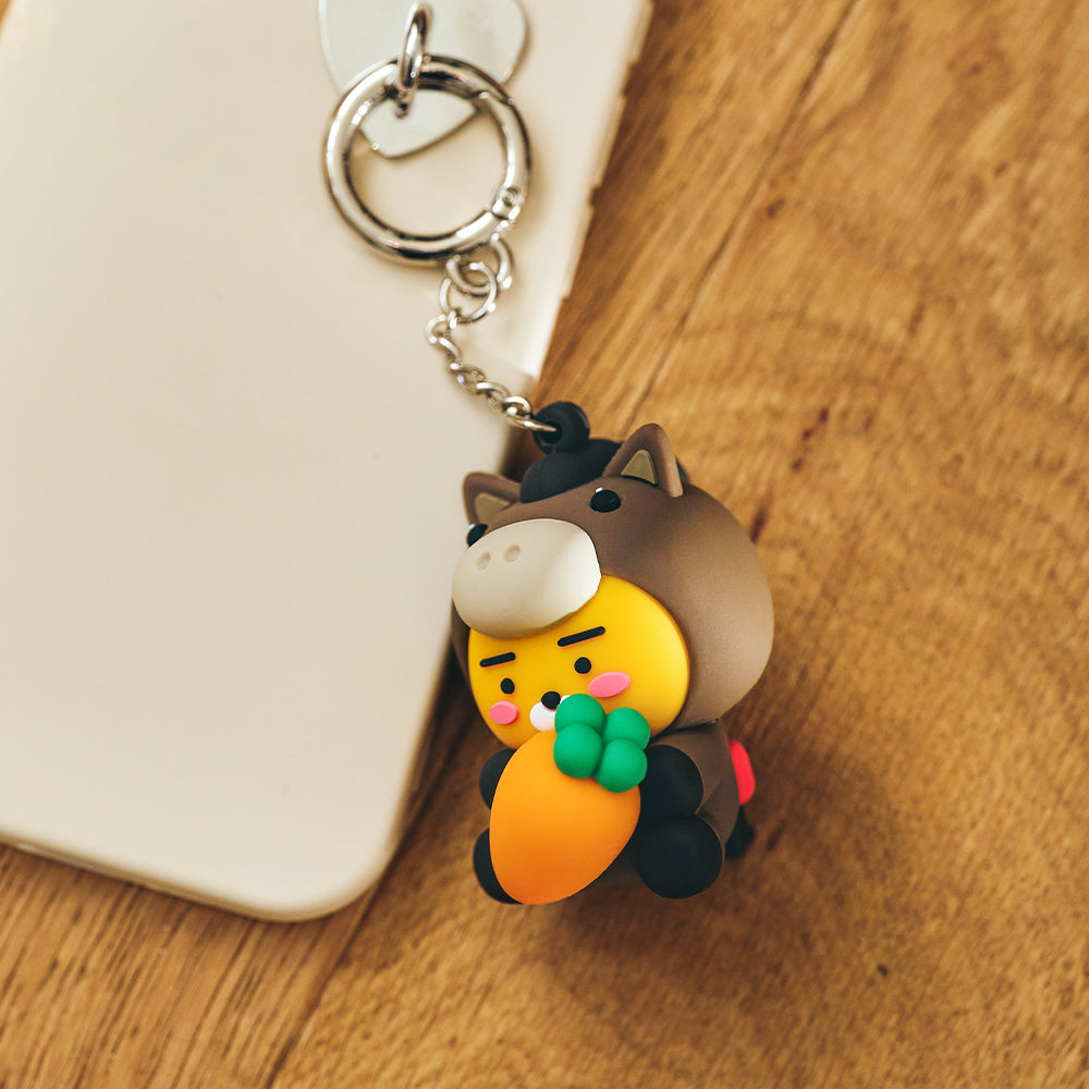 LED Figurine Keychain Ryan - Official Kakao Friends merchandise | Koolseoul