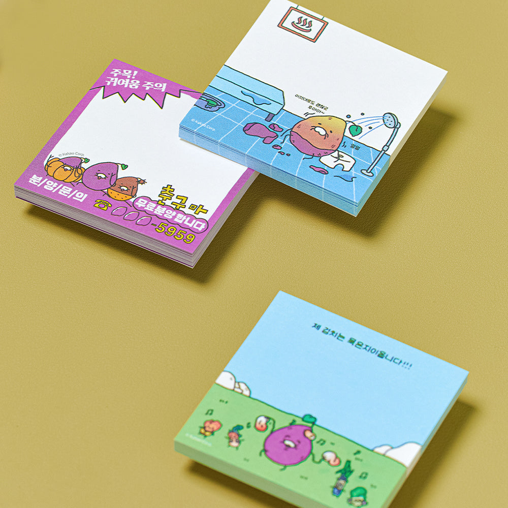 Bloc-notes Stationery - Official Kakao Friends merchandise | Koolseoul