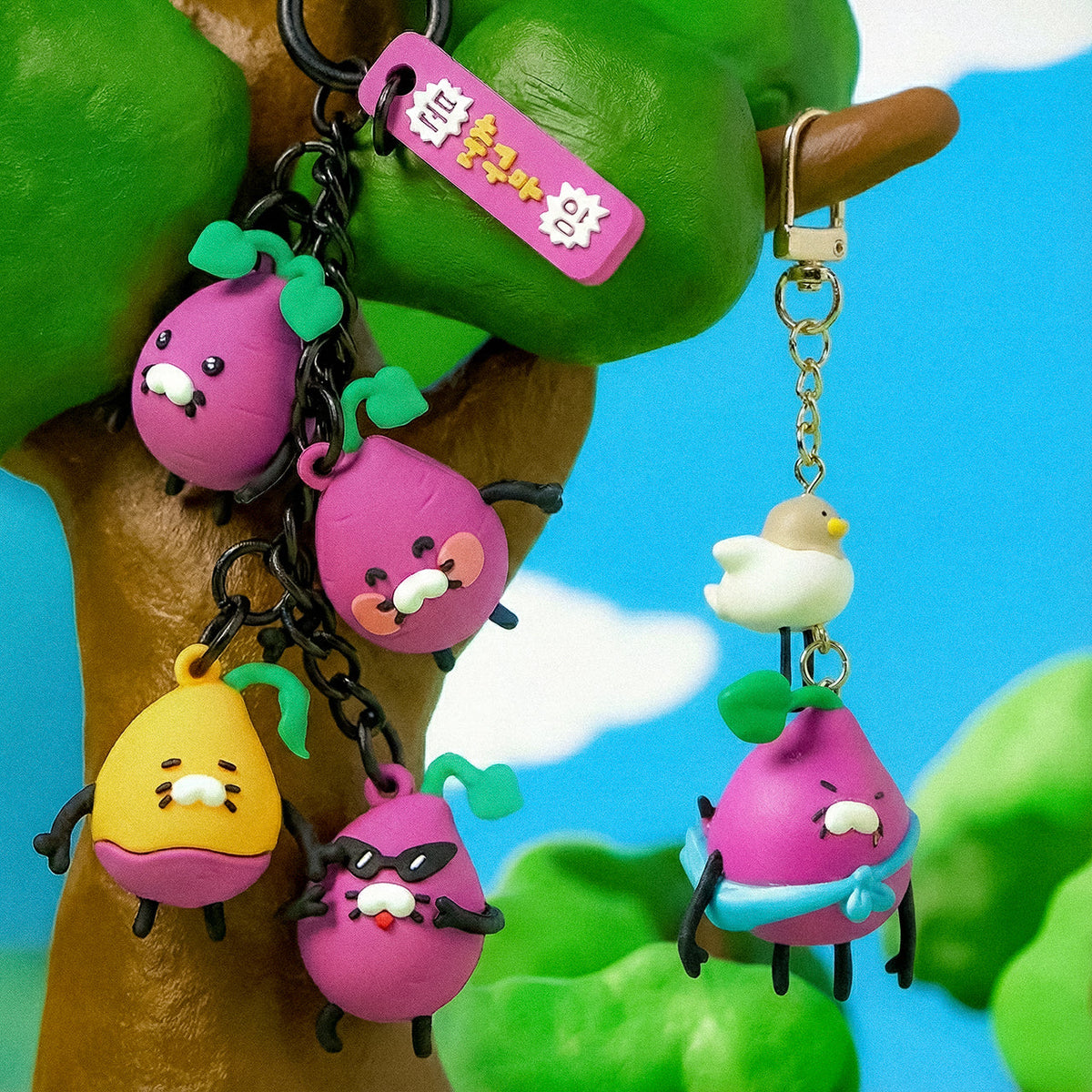 Figurine Keychain - Authentic Kakao Friends from Korea | Koolseoul
