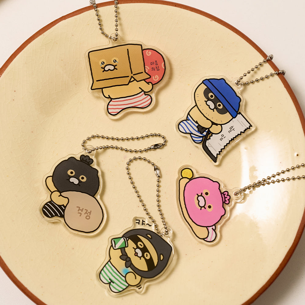 Acrylic Keychain(5 1) Chunsik - Official Kakao Friends merchandise | Koolseoul